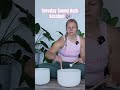 9 Second Anxiety Relief! ☺️Full Vid on my channel! #soundbath #anxietyrelief #shorts #blonde #432hz