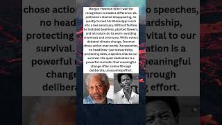 Morgan Freeman Quietly Creates Safe Haven For Bees