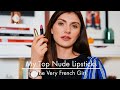 My favorites nude lipsticks || The Very French Girl X Nordgreen