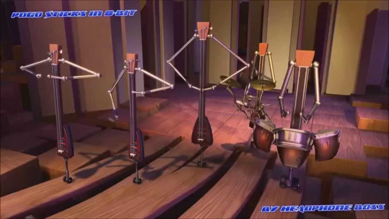Animusic Pogo Sticks in 8BIT YouTube