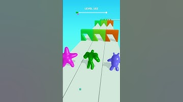 Blob Shifter 3D Level 163 , best fun game ever #games #gaming #mobilegame #funny #shorts