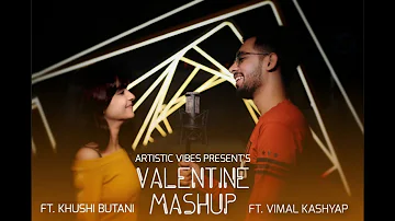 VALENTINE MASHUP 2020 | Ft. Khushi Butani & Vimal Kashyap | Holly x Bolly | Love Songs 2020