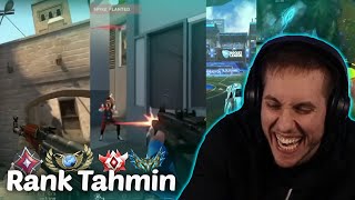 RRaenee - Rank Tahmin Etmece Oynuyor! | Valorant, CS2, Lol, Rocket League...