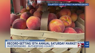Murfreesboro Saturday Market returns