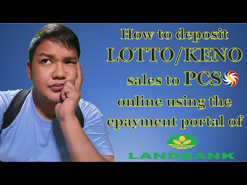 How to remit or deposit your Lotto sales online to PCSO