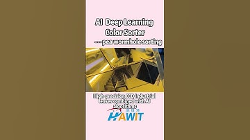 AI Deep Learning Color Sorter: Intelligent color sorting, ensuring every peas meet the standard!