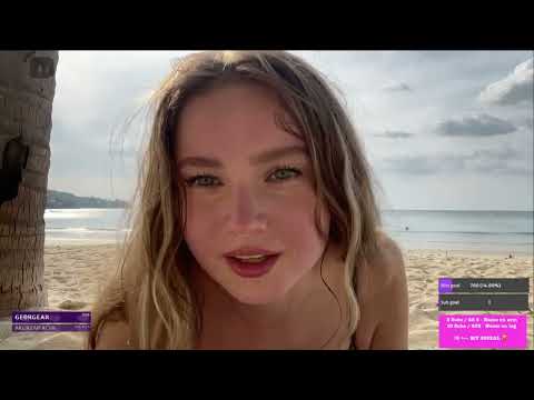 Evaanna in beach Twitch february 4, 2022