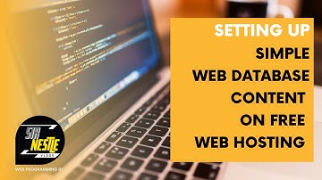 Lesson 16 ASYNCHRONOUS Setting Up Simple Web Database Content on Free Web Hosting