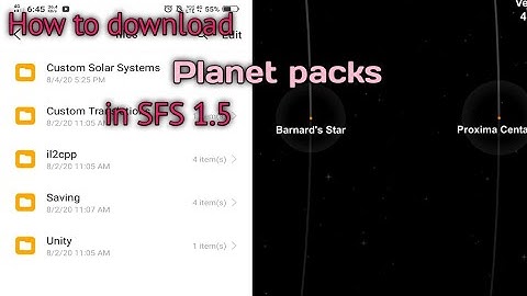 SFS 1.5 || How to Download New Planets and Custom Solar Systems | Spaceflight Simulator |