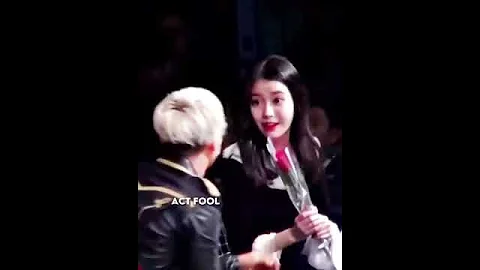 When Taeyang wanted to take IU's Rose😏 - DayDayNews