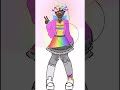 If Iris, the goddess of rainbows, were a teenager today #digitalart #art #mythology #greekmythology