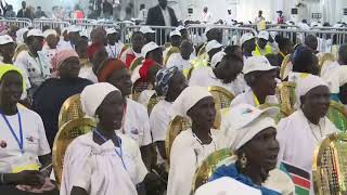 Pope Francis Meets Internally Displaced Persons in Juba (1400GMT – 0900EST)