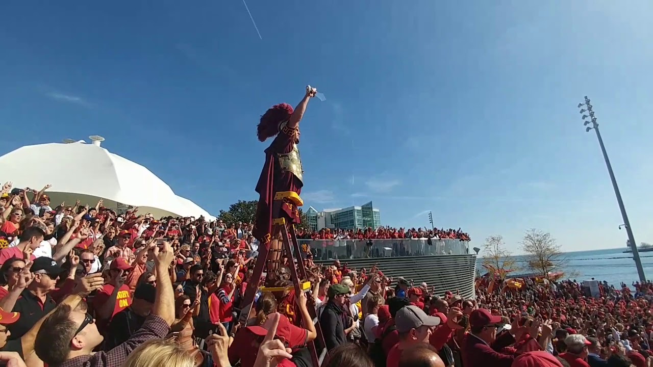 USC Trojans Marching Band - Fight On - Pep Rally
