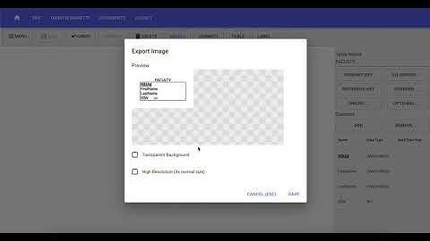 Drawing a Relational Schema with ERDPlus