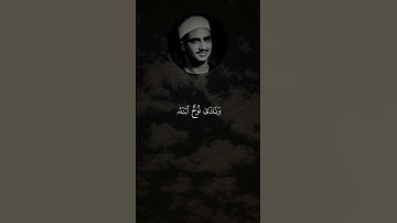 و هي تجري بهم في موج كالجبال / بصوت الشيخ محمد صديق المنشاوي رحمة الله عليه / من سورة هود