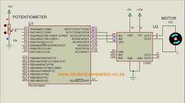 34- DC Motor Speed Control | MPLAB XC8 for Beginners Tutorial