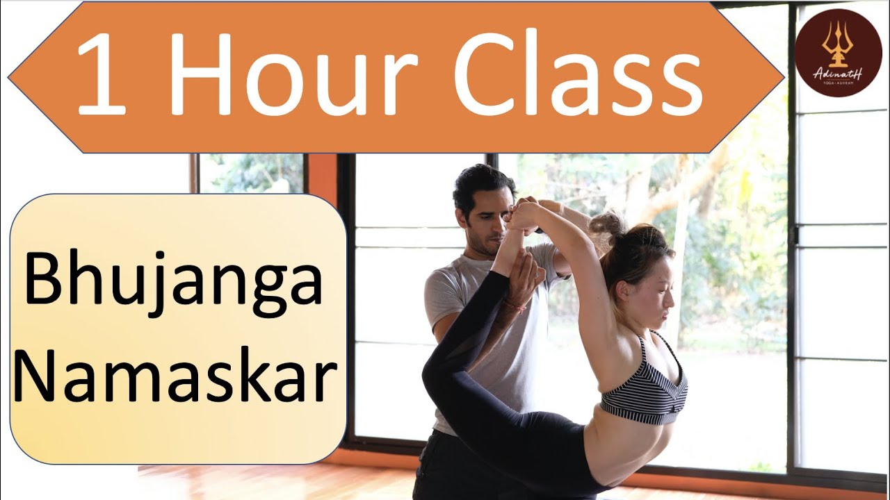 Bhujanga Namaskar Series A Yoga Class With Master Dharm Youtube