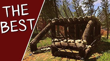 UNRAIDABLE HOUSE - Sons of the forest and how to build it "Porcupine house"