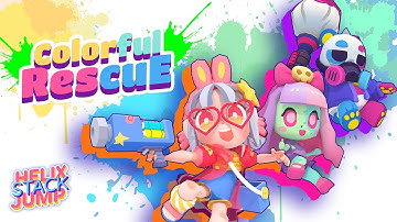 【Helix Stack Jump】Colorful Rescue Event