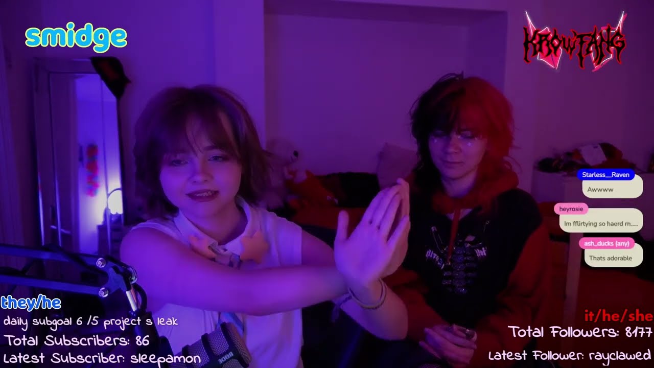 smidgezz just chatting with krowfang