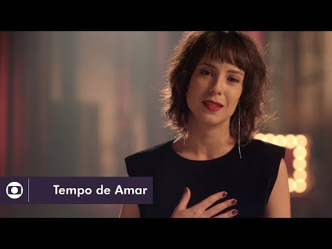 Tempo de Amar: Andréia Horta lê trecho de 'Pobre Amor'