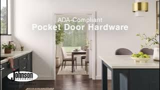 ADA Compliant - Johnson Hardware® 1560SC Series Soft-Close Pocket Door Frame Kit
