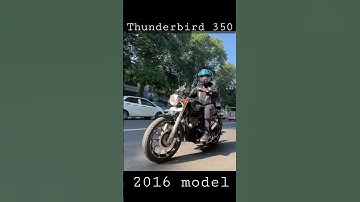 Royal Enfield Thunderbird 350 2016 LOOKS 😍😍 #shorts #youtubeshorts #ytshorts #youtube