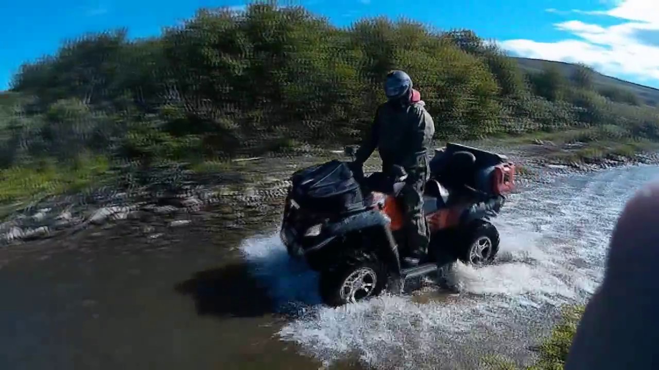 Покатушки на полуострове Рыбачий - YouTube