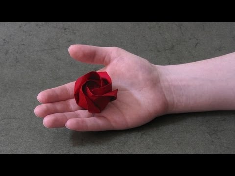 Video: Sådan Foldes En Papirrose