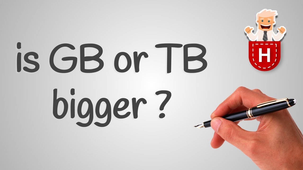 Is GB Or TB Bigger YouTube