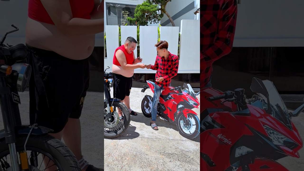 Compraventa de moto 😂 バイクの売買😂