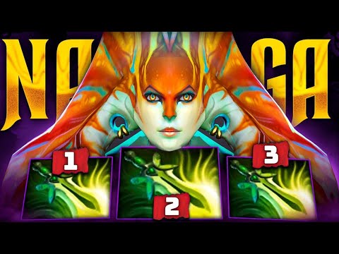 НАГА и 3 БАТЕРФЛЯЯ 🔥 ДАХАК убивает ЭНШЕНТОВ 30 минут без остановки - NAGA Dota 2