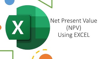 Net Present Value Using EXCEL