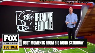 Joel Klatt recaps the best moments from Big Noon Kickoff | Breaking the Huddle by CFB ON FOX 4,243 views 5 months ago 10 minutes, 6 seconds