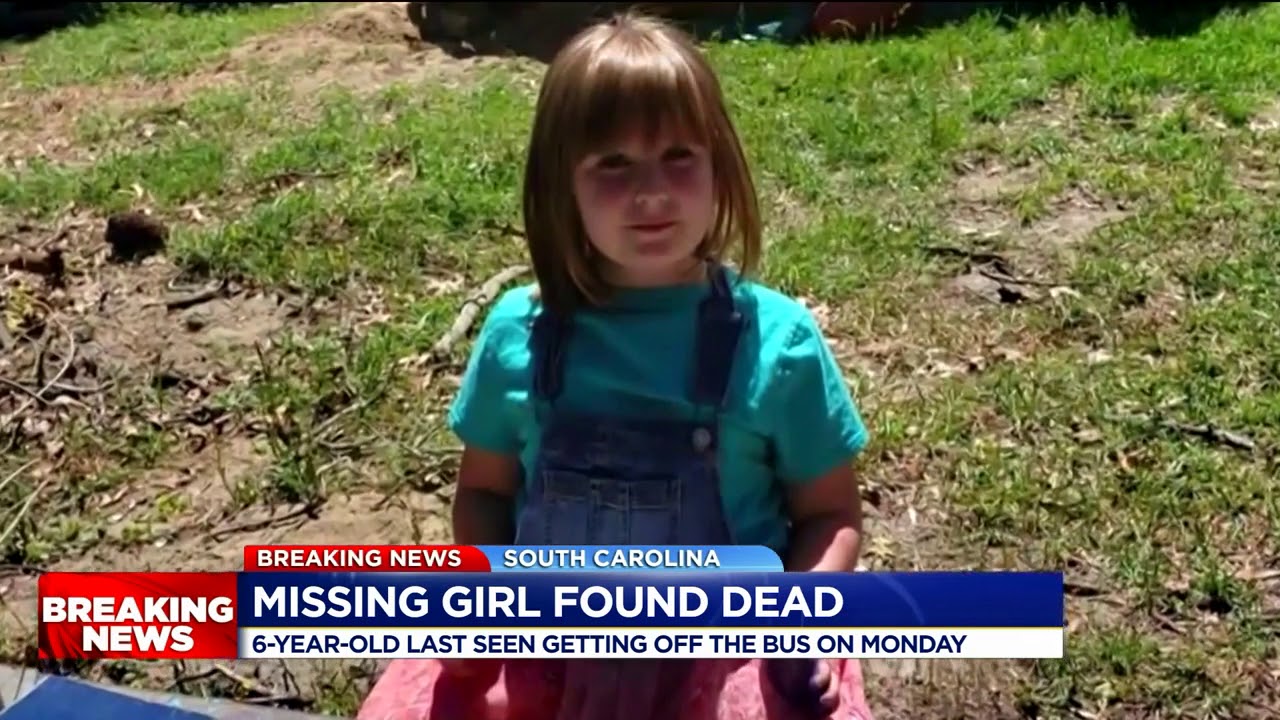Body of missing 6-year-old South Carolina girl found - YouTube
