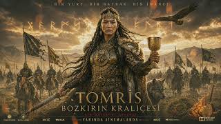 TOMRİS HATUN – Bozkırın Kılıcı ⚔️ Kazakh Throat Singing, Dombra & Khoomei | 𐱅𐰆𐰺𐰀𐰣 Turan Destanı 🐺