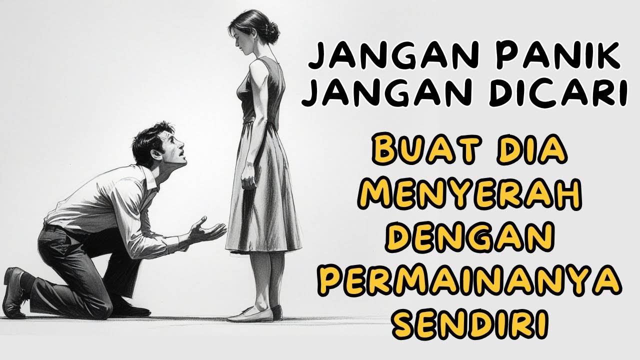 Jangan khawatir & Jangan di Cari, 3 cara agar dia tertarik lagi dan mulai ngejar Kamu!