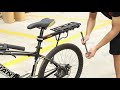 West Biking Bicycle Cargo Rack'S New Installation Video-YP0712001