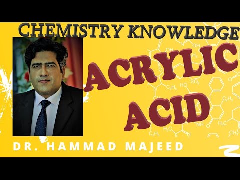 Video ACRYLIC ACID | CHEMISTRY | BASICS | DR. HAMMAD MAJEED - youtube