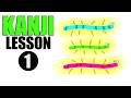 【N5】Japanese Kanji 一、二、三、口、四 Meanings and Writings