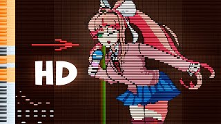 Fnf Vs Monika Hd On The Piano Doki Doki Literature Club