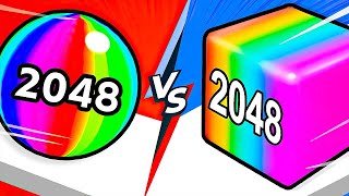 BALL RUN 2048 :MERGE NAMBER VS JELLY RUN 2048 :GAMEPLAY VIDEO 2024,SATISFYING MOBILE GAME MAX LEVELS