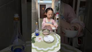 The Dumplings Cooked By My Daughter Are Really Delicious