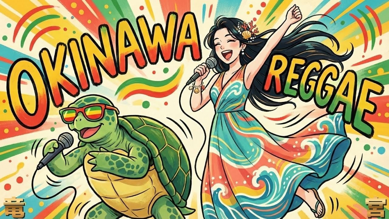 【作業用BGM】夜の作業がはかどる沖縄レゲエ｜島グルーヴMIX（1時間）