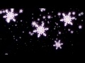 Snowflakes falling / Starglow effect Cold Heaven