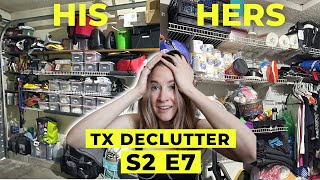 Finding Compromise In The Garage | Extreme Decluttering \& Organizing My Parents’ House S2Ep7