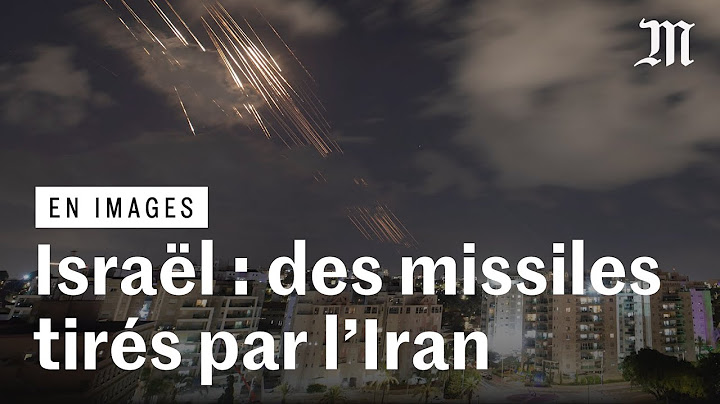 Près de 200 missiles tirés vers Israël par l’Iran, selon l'armée israélienne