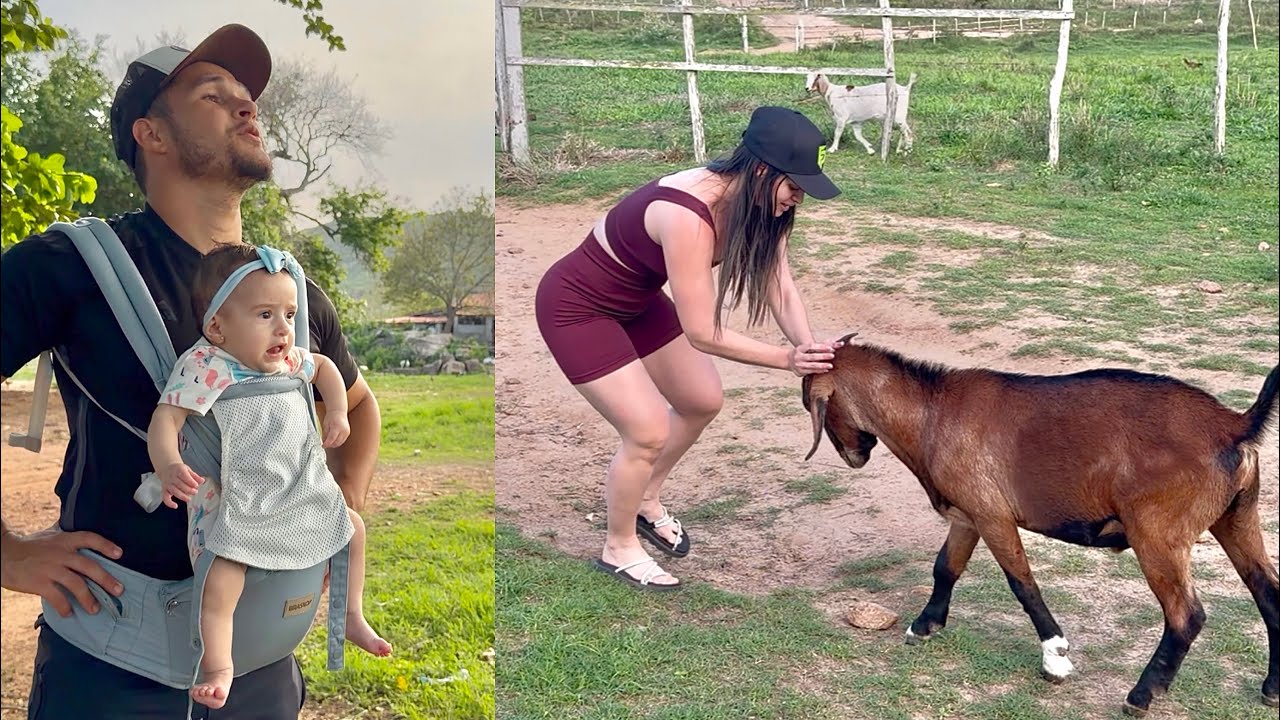 BODE BRAVO PARTE PRA CIMA DA FILHA DE THAMIRES E ELA SE DESESPERA | THAMIRES THUANNY 