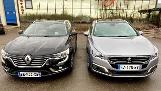 Renault Talisman vs Peugeot 508. Сравнительный обзор двух Французских булочек.