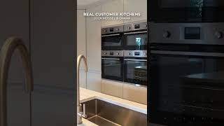 Luca Matt Mussel &amp; Dakar Handleless Kitchen - 4429 - DIY Kitchens